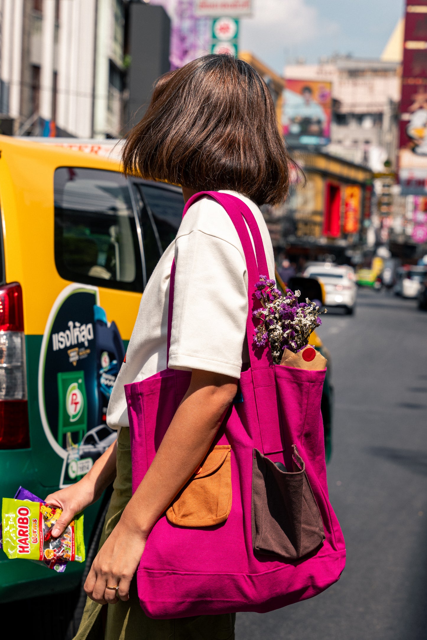 EVERYDAY TOTE BAG | MAGENTA
