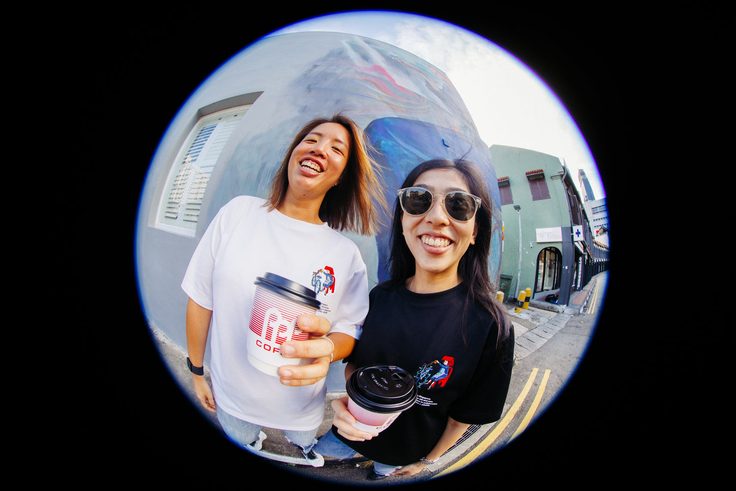 JOURN x PPP COFFEE EVERYDAY TEE | SAMSUI WHITE