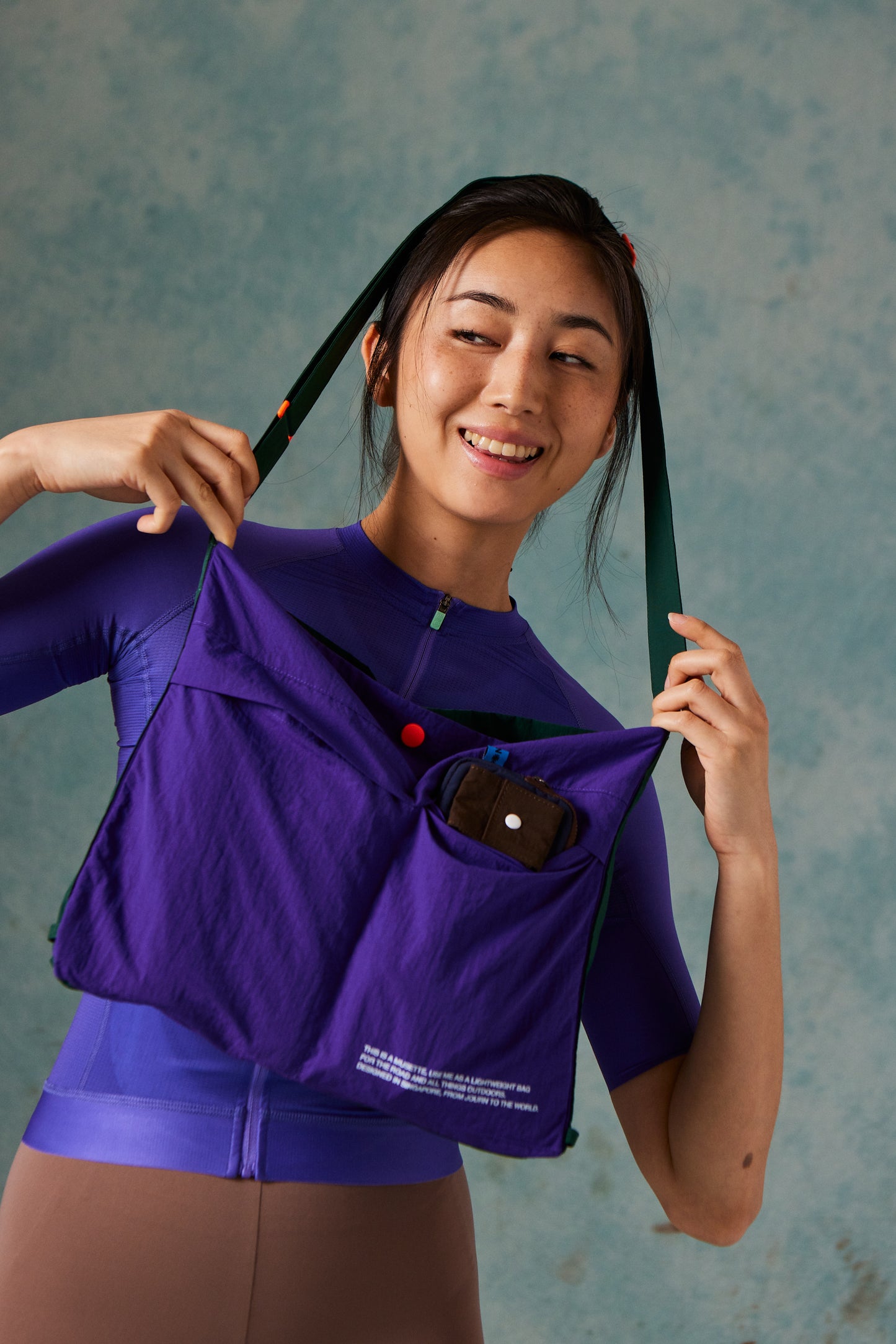 EVERYDAY MUSETTE | PURPLE GREEN