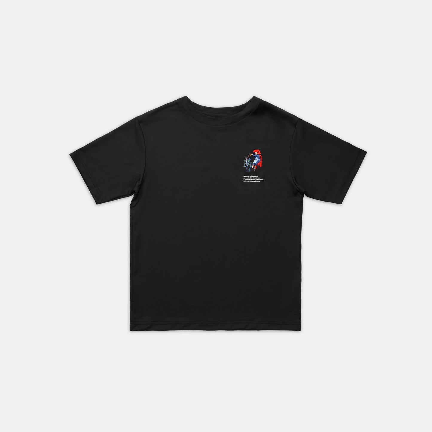 JOURN x PPP COFFEE EVERYDAY TEE | SAMSUI BLACK