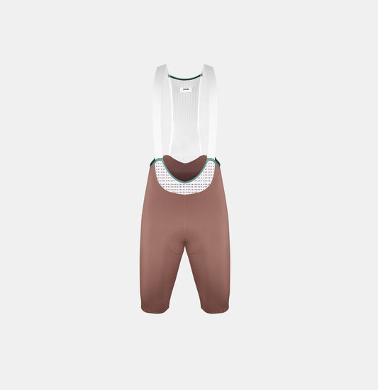 MOMENTUM BIB SHORTS | DEEP TAUPE