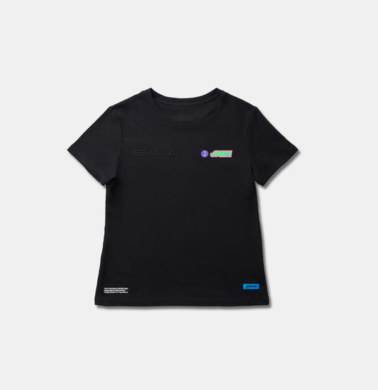 WOMEN'S EVERYDAY TEE | LOGO BLACK