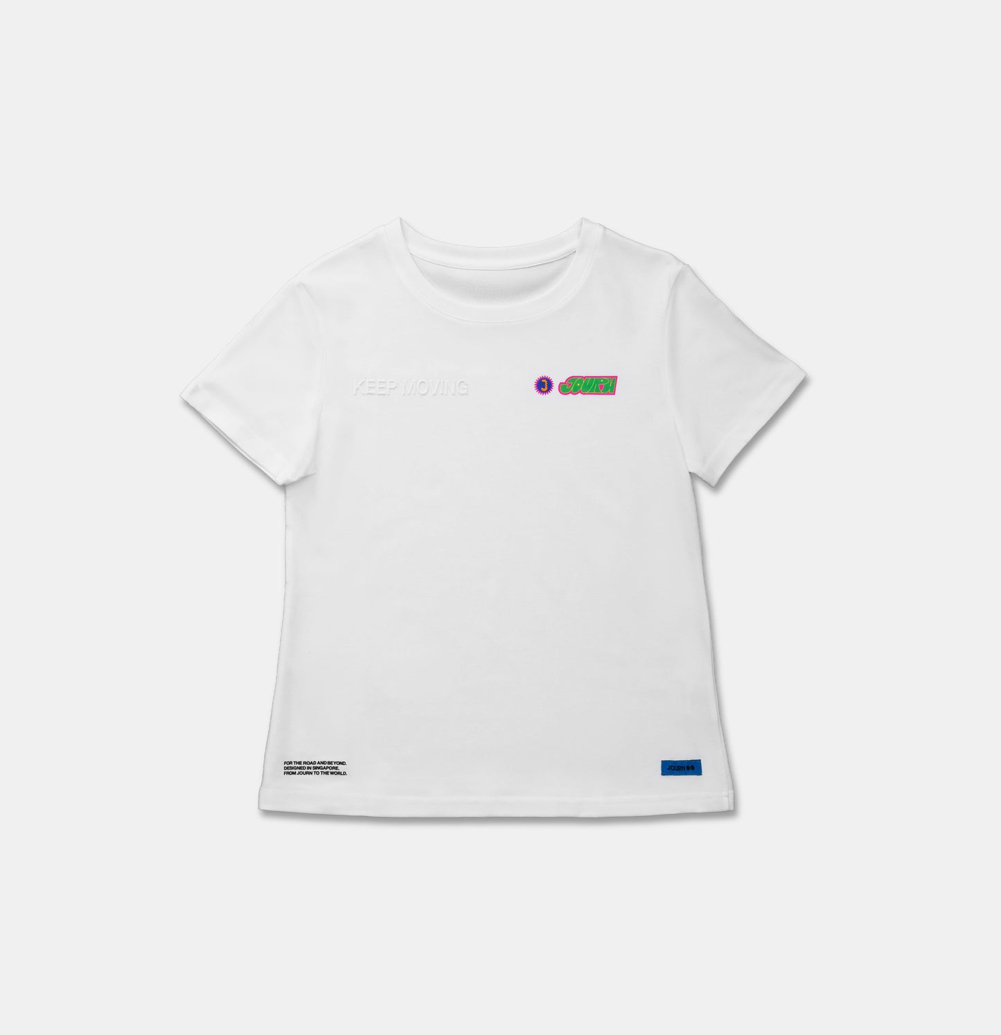 WOMEN'S EVERYDAY TEE | LOGO WHITE