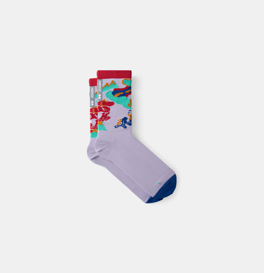 SEASON/ELEMENT SOCKS ARTIST SERIES | GRAY LILAC