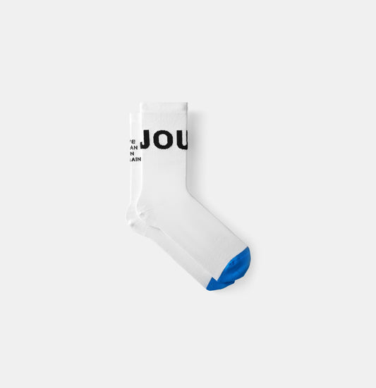 SEASON/ELEMENT SOCKS LOGO | WHITE