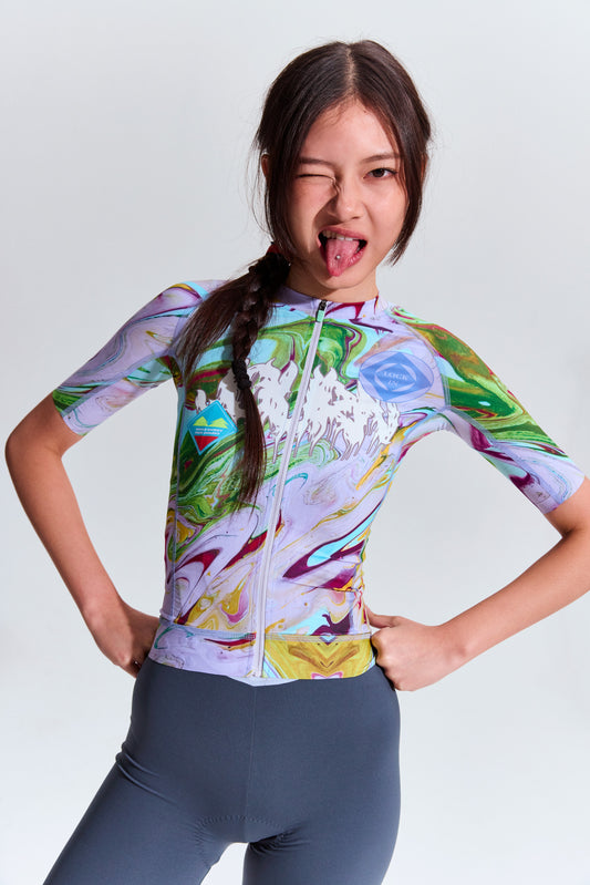 WOMEN'S MOMENTUM JERSEY ARTIST SERIES | LAVENDER HAZE