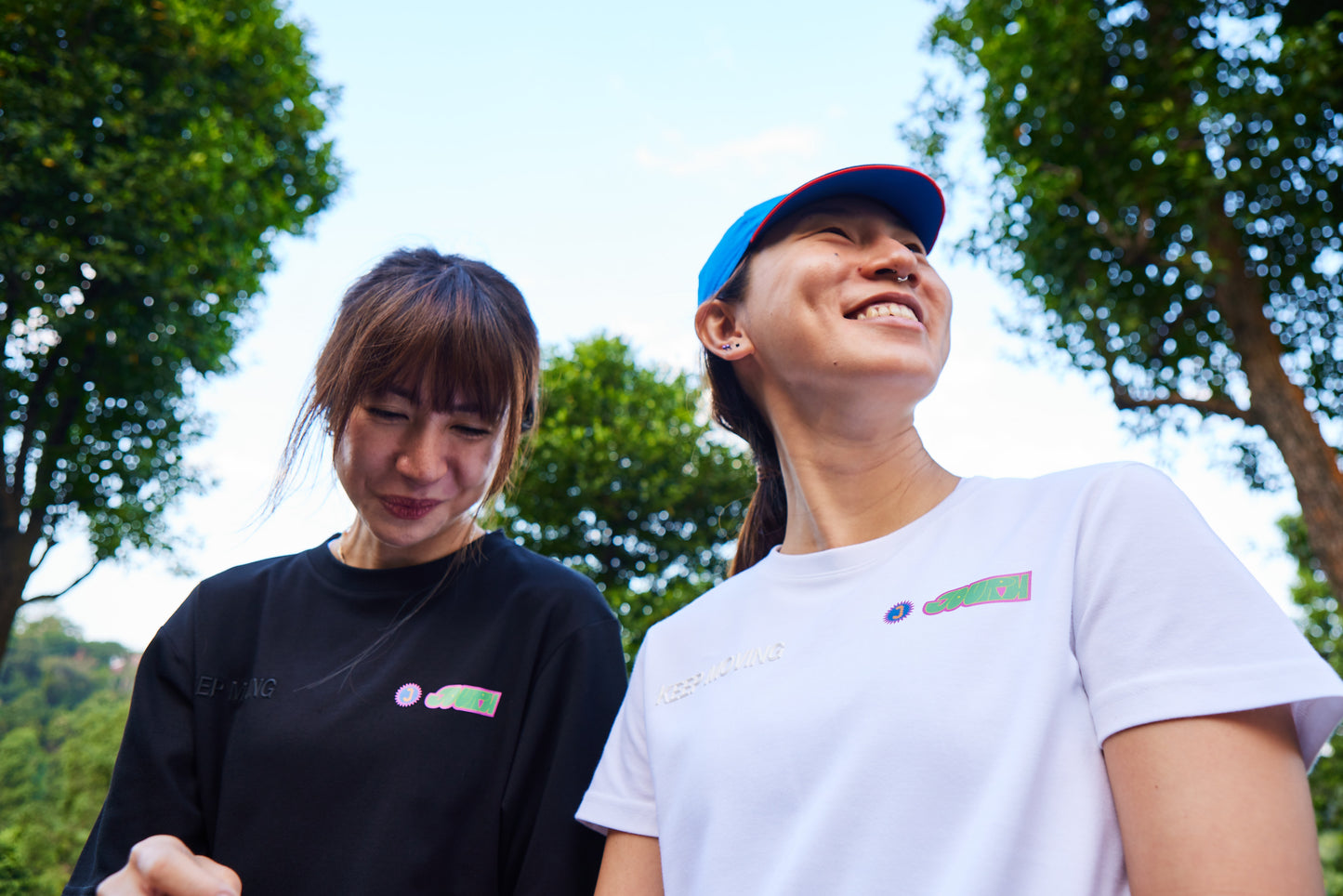 WOMEN'S EVERYDAY TEE | LOGO WHITE