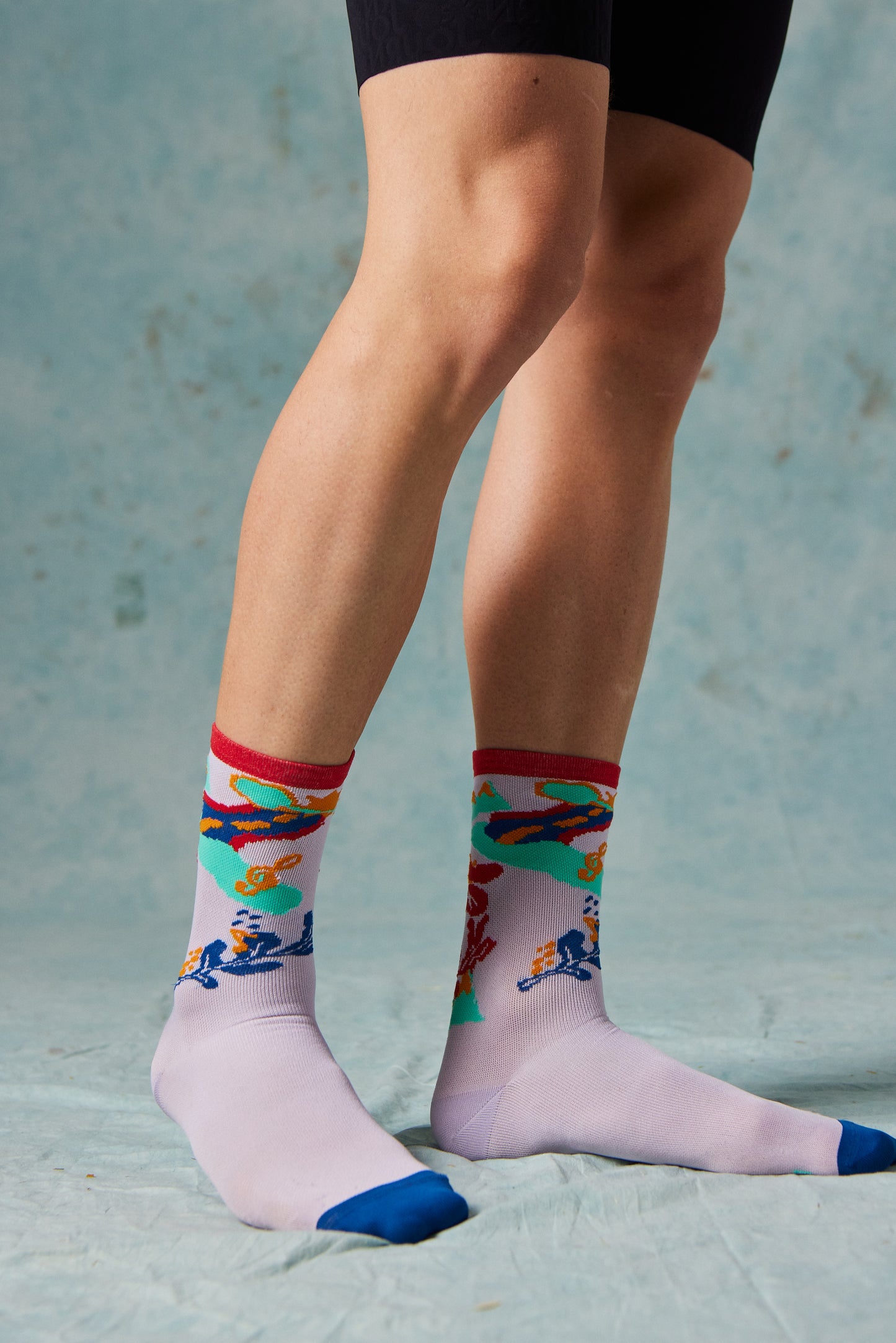 SEASON/ELEMENT SOCKS ARTIST SERIES | GRAY LILAC