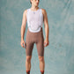 MOMENTUM BIB SHORTS | DEEP TAUPE