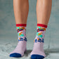 SEASON/ELEMENT SOCKS ARTIST SERIES | GRAY LILAC