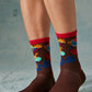 SEASON/ELEMENT SOCKS ARTIST SERIES | CHICORY COFFEE