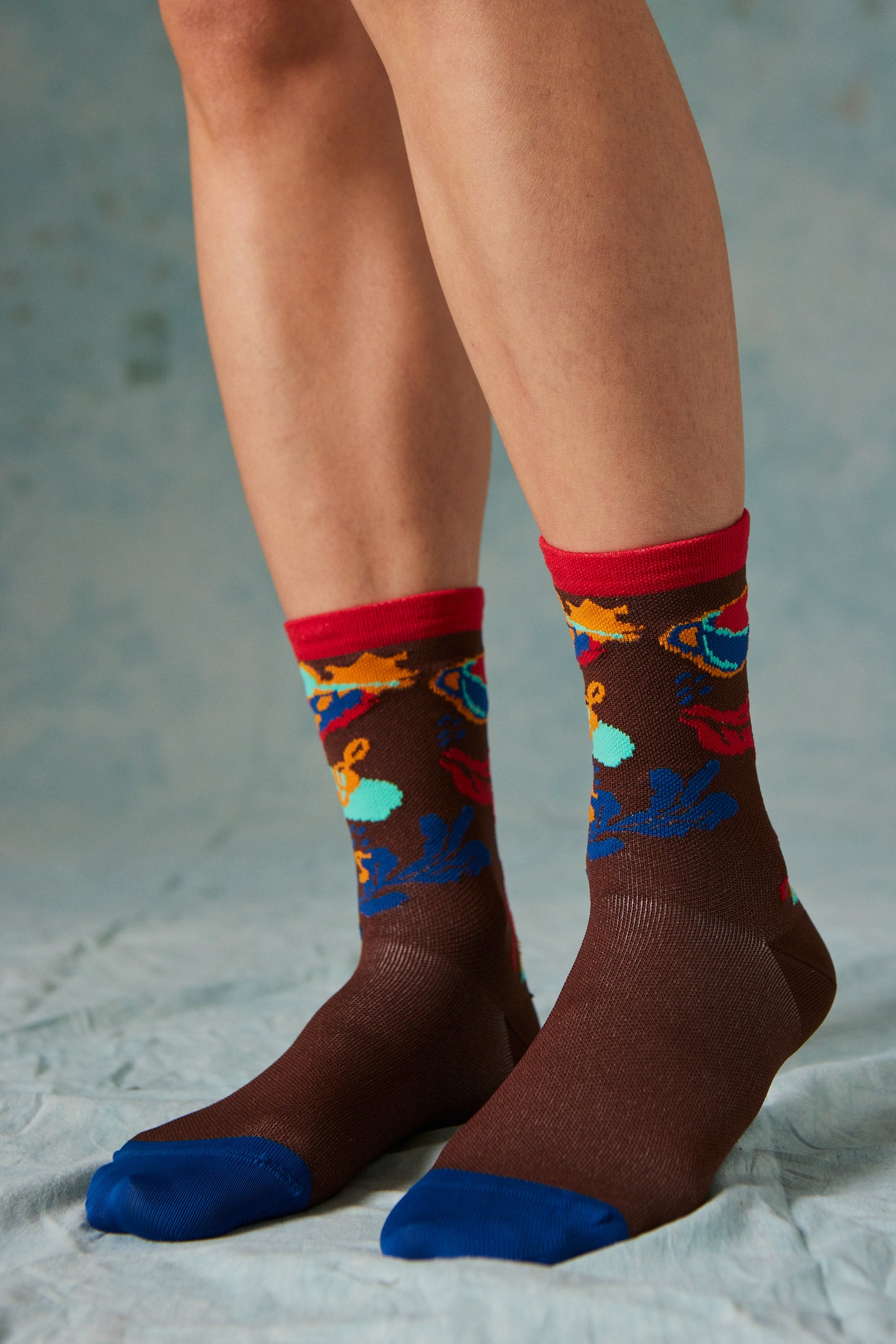 SEASON/ELEMENT SOCKS ARTIST SERIES | CHICORY COFFEE