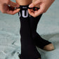 SEASON/ELEMENT SOCKS LOGO | BLACK