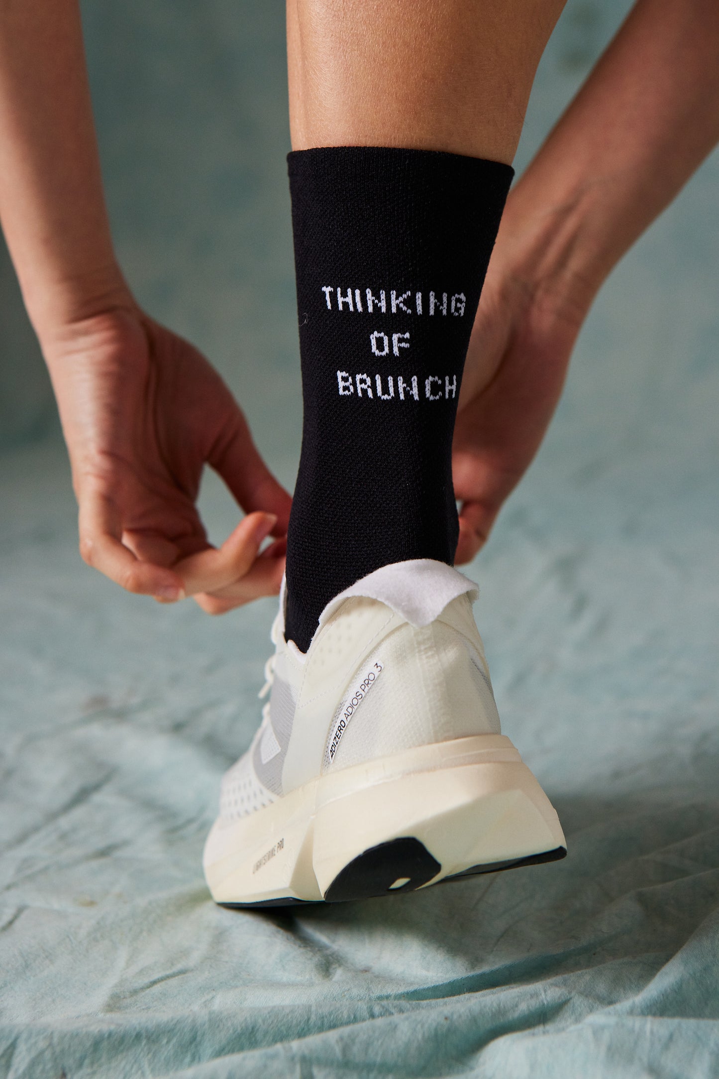 SEASON/ELEMENT SOCKS LOGO | BLACK