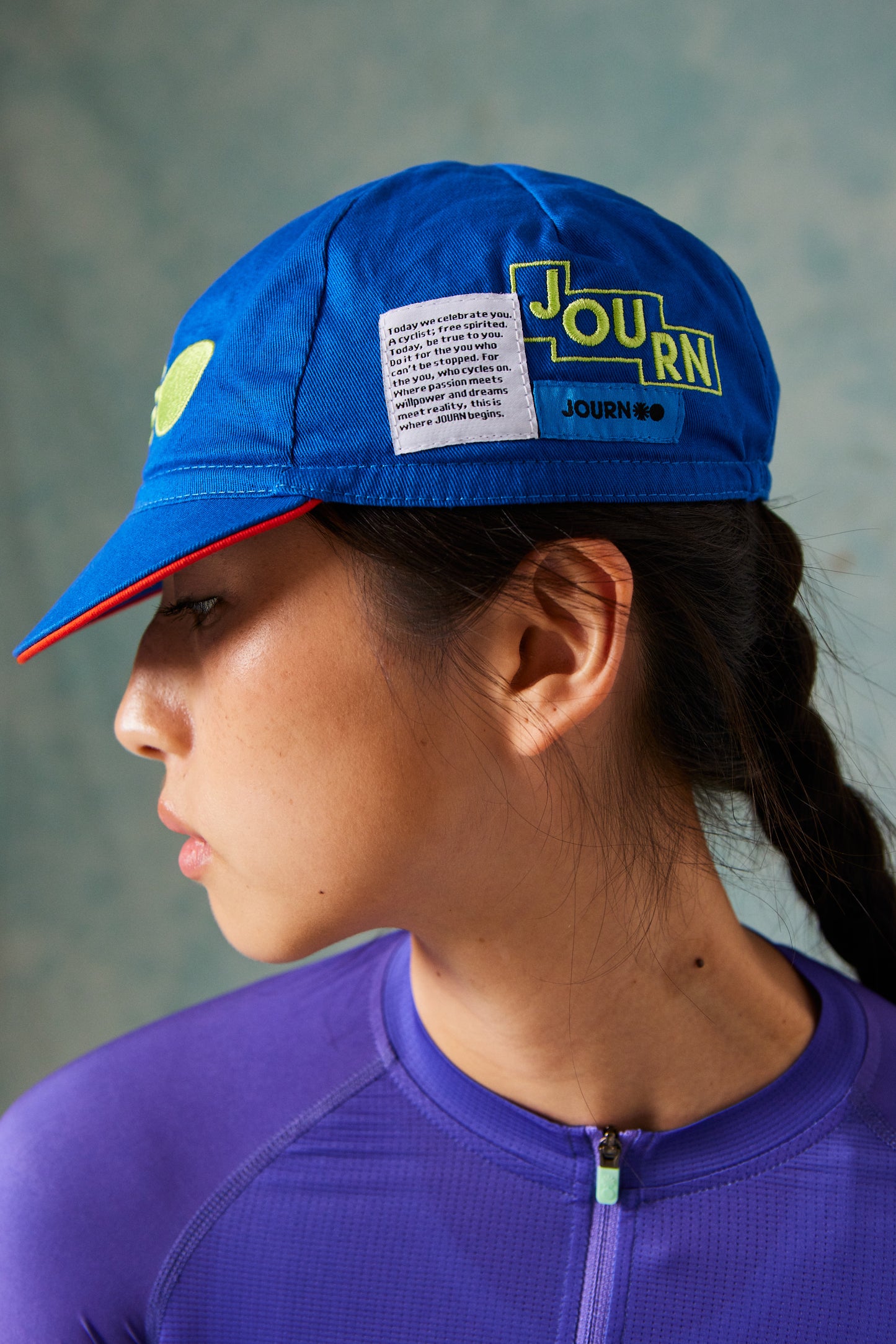 MOMENTUM CYCLING CAP | LOGO BLUE