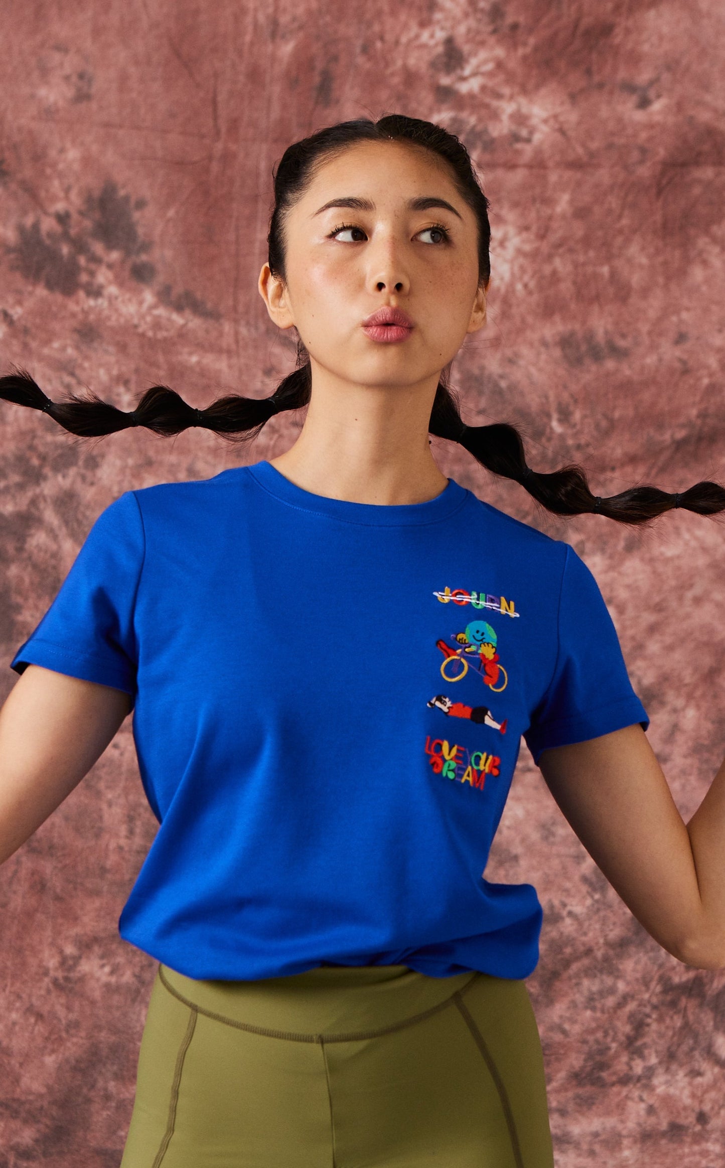 WOMEN'S EVERYDAY TEE | BLUE GENERATION J